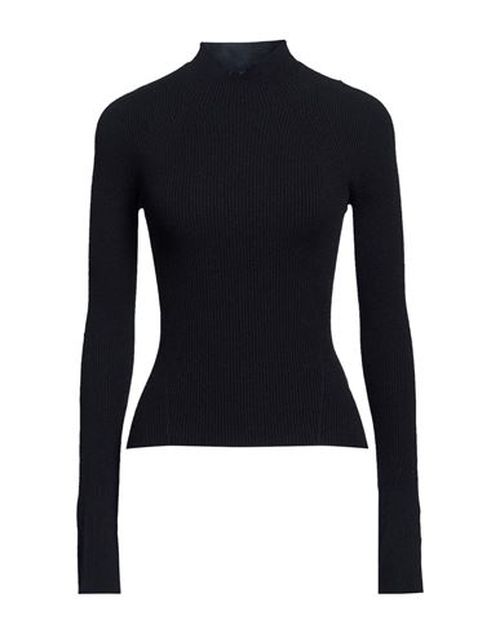 Woman Turtleneck Black Size 10 Viscose, Polyester, Polyamide