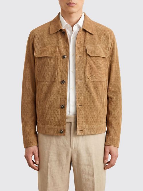 Jacket Men color Beige
