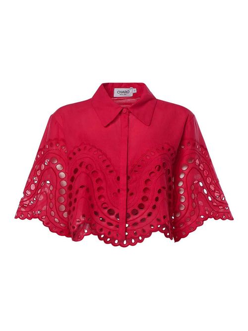 Storm Cotton Cropped Shirt