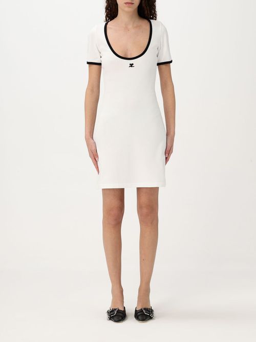 Dress COURRÈGES Woman color White