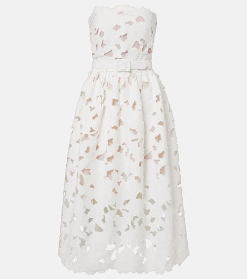 Lace bustier dress