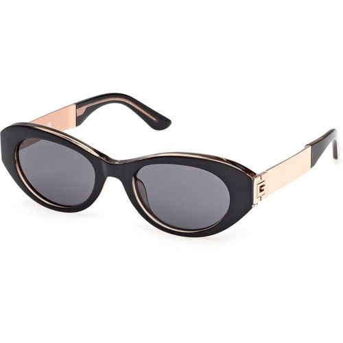 Guess Mujer Guess GU00261-H 01A Gafas de sol Inyectado Negro Fumar Redonda Norma