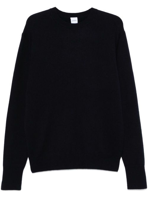 Crew-neck wool sweater - Blue