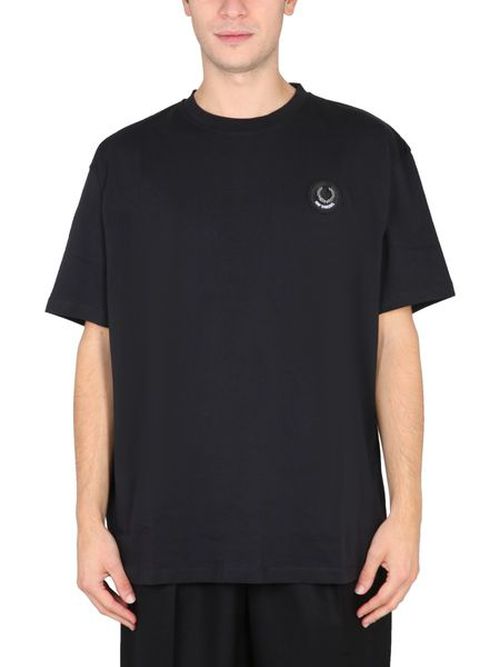 フレッドペリー X ラフシモンズ グラフィック ロゴ T シャツ