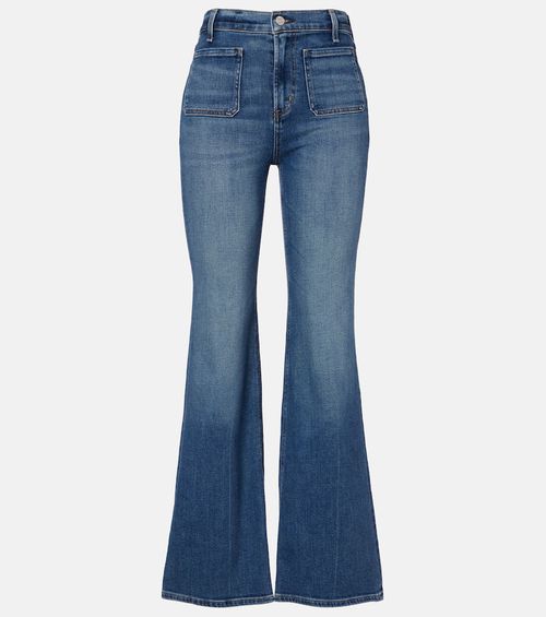 Kimberly mid-rise flared jeans