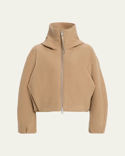 Chilliwack Hooded Wool Bomber Jacket