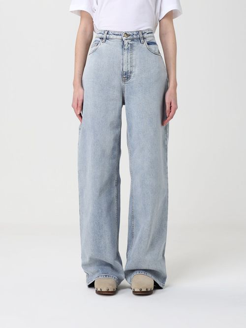 Jeans Woman color Stone Washed