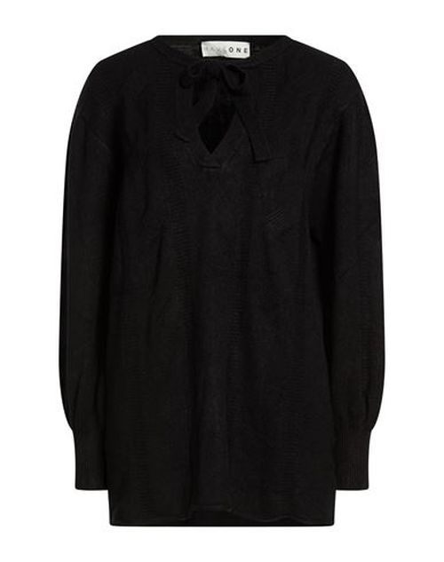 Woman Sweater Black Size ONESIZE Viscose, Polyester, Polyamide