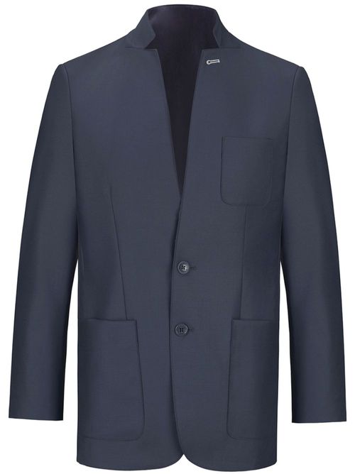 Ultra-light unstructured blazer - Blue