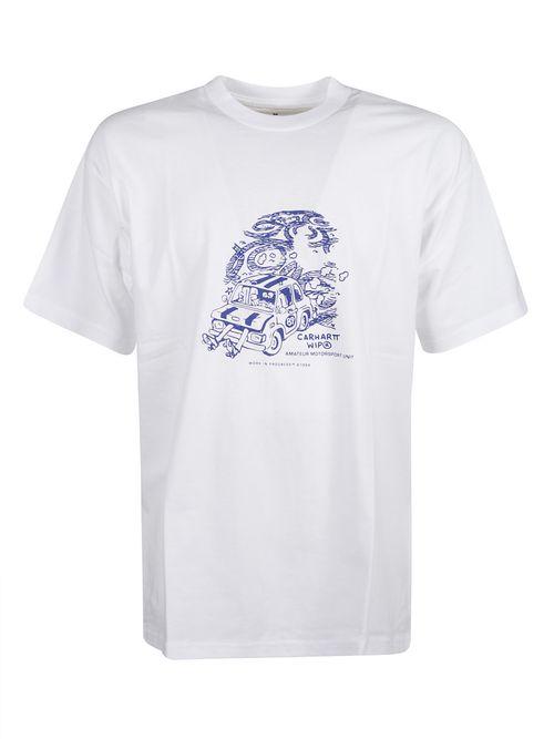 White Printed T-shirt