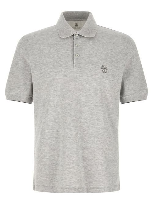 Logo Piqué Polo Shirt
