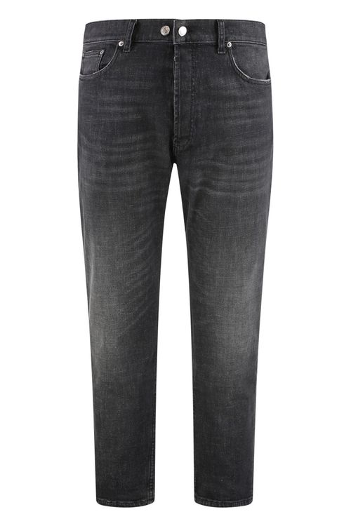 Black Mid Rise Jeans
