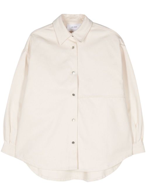 Glaze Oversized shirt jacket - Neutrals