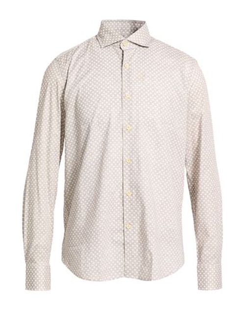 Man Shirt Beige Size 16 ½ Cotton