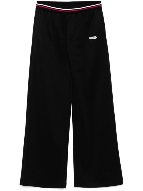 Stripe detail pants - Black