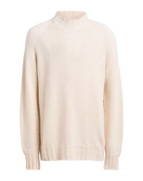 Man Turtleneck Ivory Size 38 Cashmere