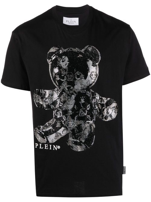Teddy print T-shirt - Black