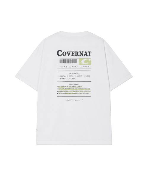 Supima Label Graphic T-Shirt White
