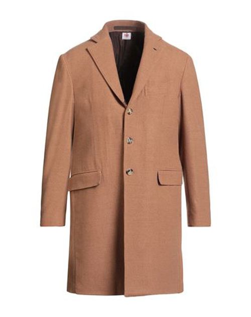 Man Coat Brown Size 40 Virgin Wool