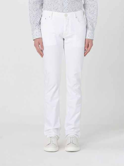 Pants JACOB COHEN Men color White