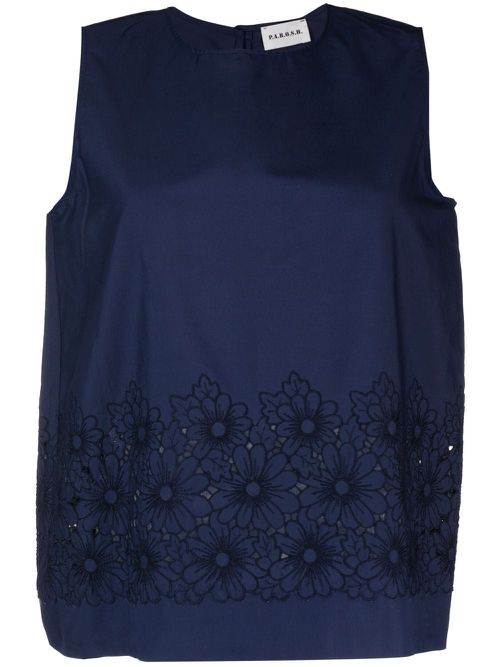 - Cotton Embroidered Top