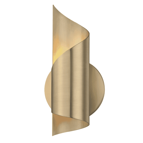 Mitzi Evie 10" Wall Sconce in Aged Bra