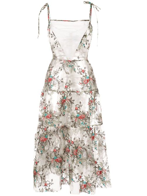 Prairie embroidered dress - Multicolour