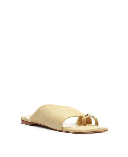 Women's Jodie Slip On Flat Sandals - Beige
