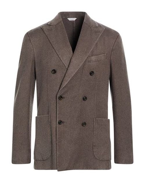 Man Blazer Taupe Size 44 Virgin Wool