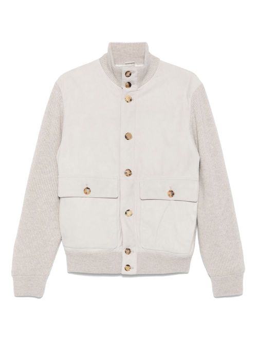 High-neck jacket - Grey