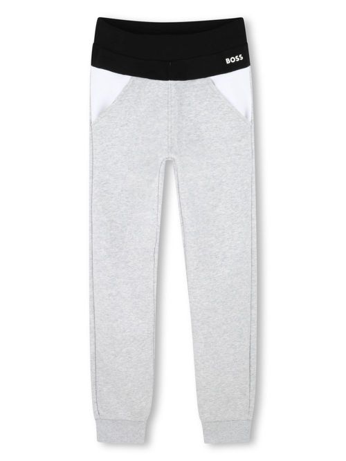Logo-print track pants - Grey