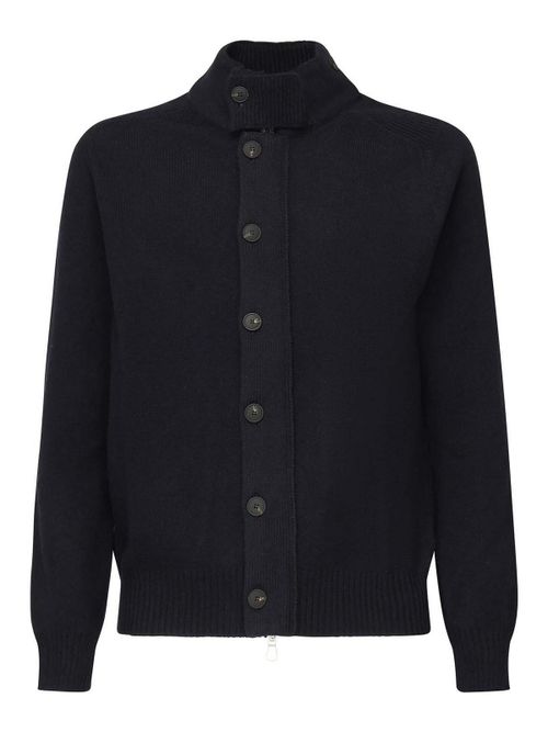 Wool Blend Cardigan Jacket