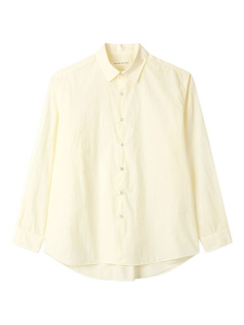 Long-sleeve button-up shirt - Yellow
