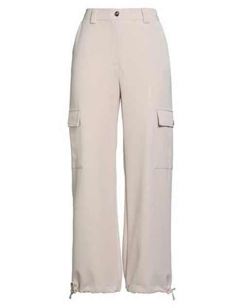 Gaudì Jeans Woman Pants Beige Size 4 Polyester, Viscose, Elastane