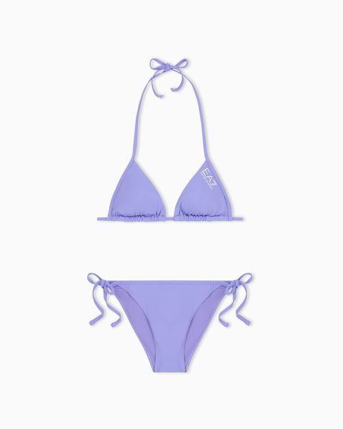Triangle bikini with logo