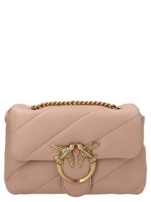-Love Mini Puff Borse A Tracolla Rosa-Donna