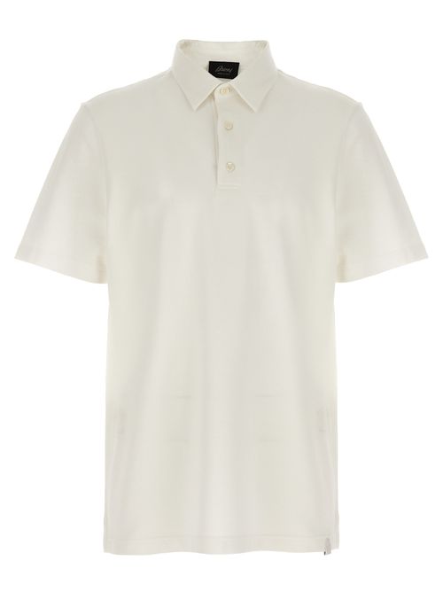 Cotton Polo Shirt — White