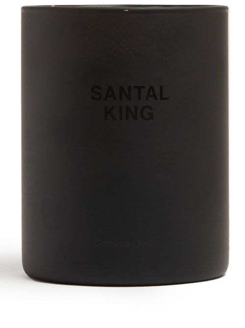 Santal King scented candle - Black