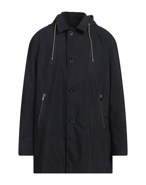 Man Overcoat & Trench Coat Midnight blue