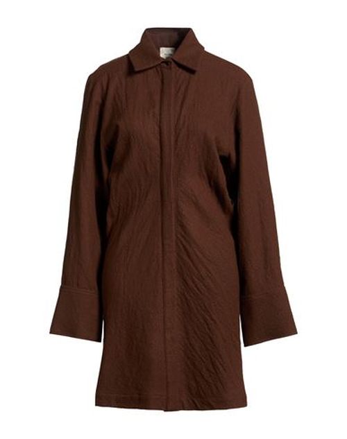 Chocolat Woman Mini dress Brown Size 4 Virgin Wool