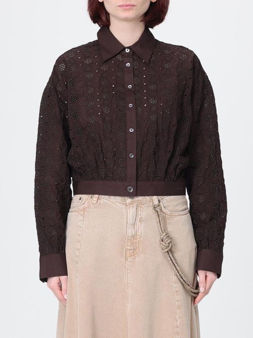 Shirt Woman color Brown