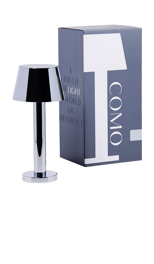 The Favorites Como Rechargeable Table Light en Metallic Silver
