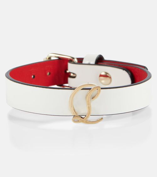 Loubilink leather bracelet