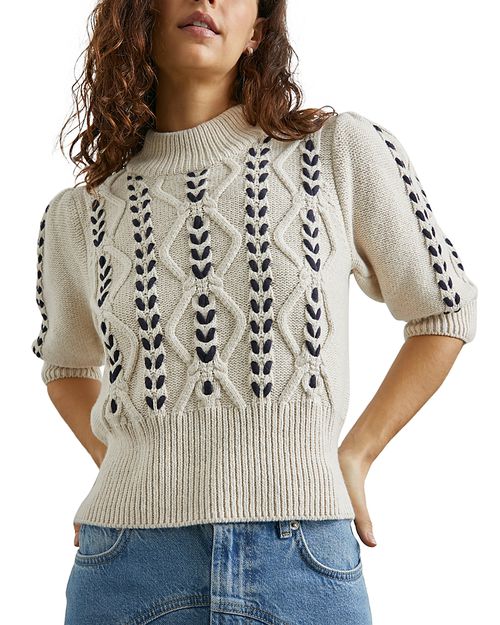 Addy Braided Knit Sweater