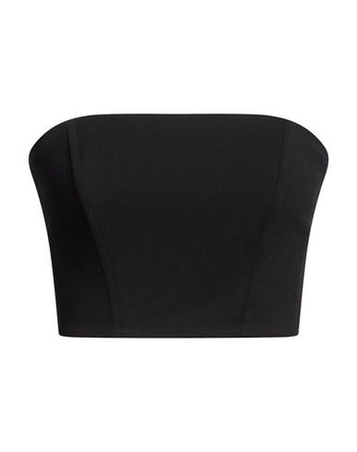 Woman Top Black Size XS Polyester, Elastane