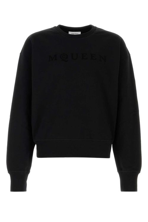Print Sweatshirt — Black
