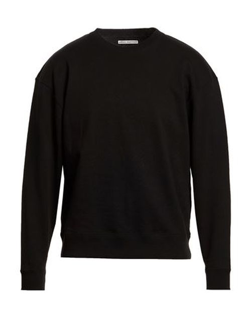 Man Sweatshirt Black Size 1 Cotton