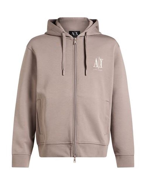 Man Sweatshirt Taupe Size S Cotton, Polyester, Elastane
