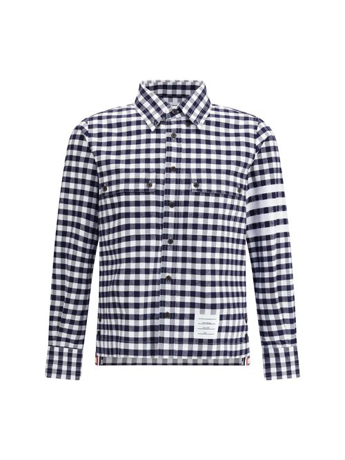 Vichy Cotton Flannel Shirt
