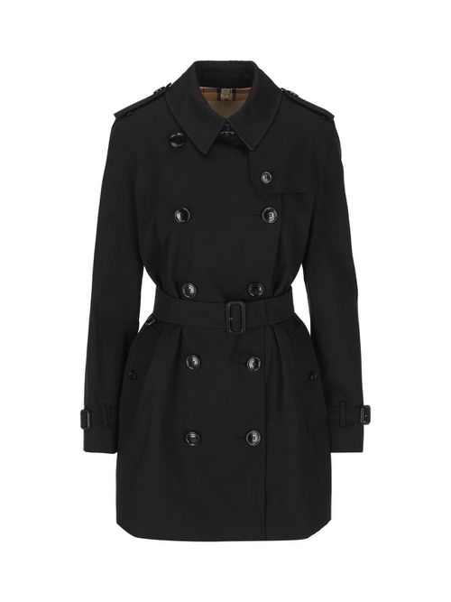 Double Breasted Belted-waist Coat